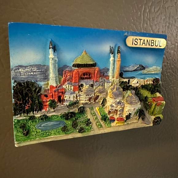 Istanbul Ceramic Fridge Magnet - Picture 4 of 5
